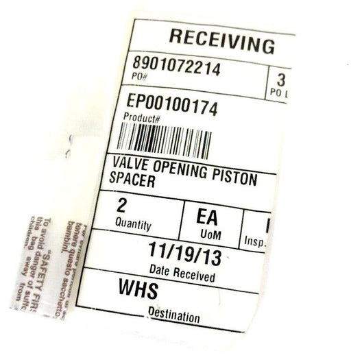 LOT OF 2 NEW CENTRALINA SCIACQUATRICE EP00100174 VALVE OPENING PISTON SPACERS