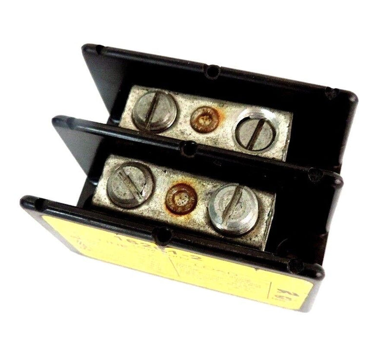 COOPER BUSSMANN 16201-2 DISTRIBUTION BLOCK 150AMP 2 POLE 600V, 162012