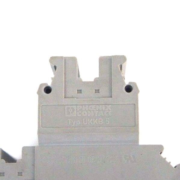 LOT OF 10 PHOENIX CONTACT 2771146 UKKB 5 TERMINAL BLOCKS