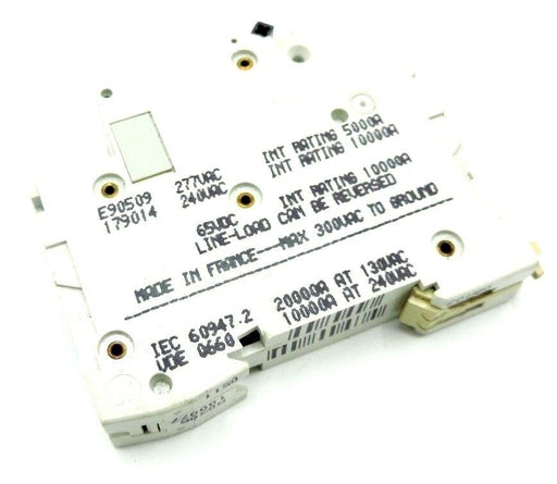 MERLIN GERIN 17411 CIRCUIT BREAKER 0.5A-TYPE C 277V, MULTI 9 C60N