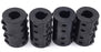 LOT OF 4 RULAND CLX-10-10-F 5/8X5/8 RIGID COUPLINGS BLACK OXIDE STEEL CLX1010F