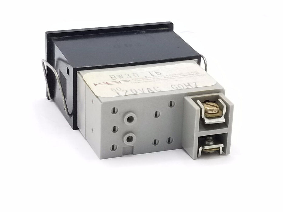 KEP KESSLER ELLIS PRODUCTS BW30.16 COUNTER 120VAC 60HZ, HOURS+1/100TH