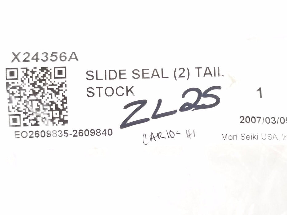 NEW MORI SEIKI X24356A SLIDE SEAL