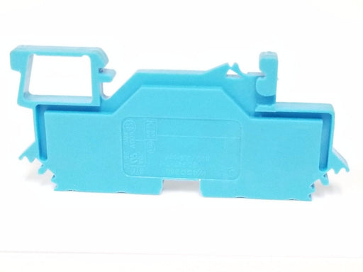 LOT OF 4 WAGO 280 TEMINAL BLOCKS IEC 947-7-1, 20A, 600V, BLUE, AWG 28-12
