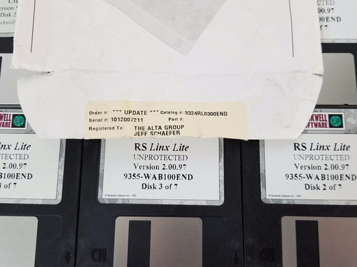 NEW ALLEN BRADLEY 9324RL0300END SOFTWARE