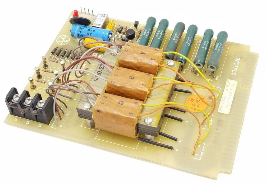 BURTON 513-676-100 CIRCUIT BOARD 3FCTPLD REV. F, 413-128-100