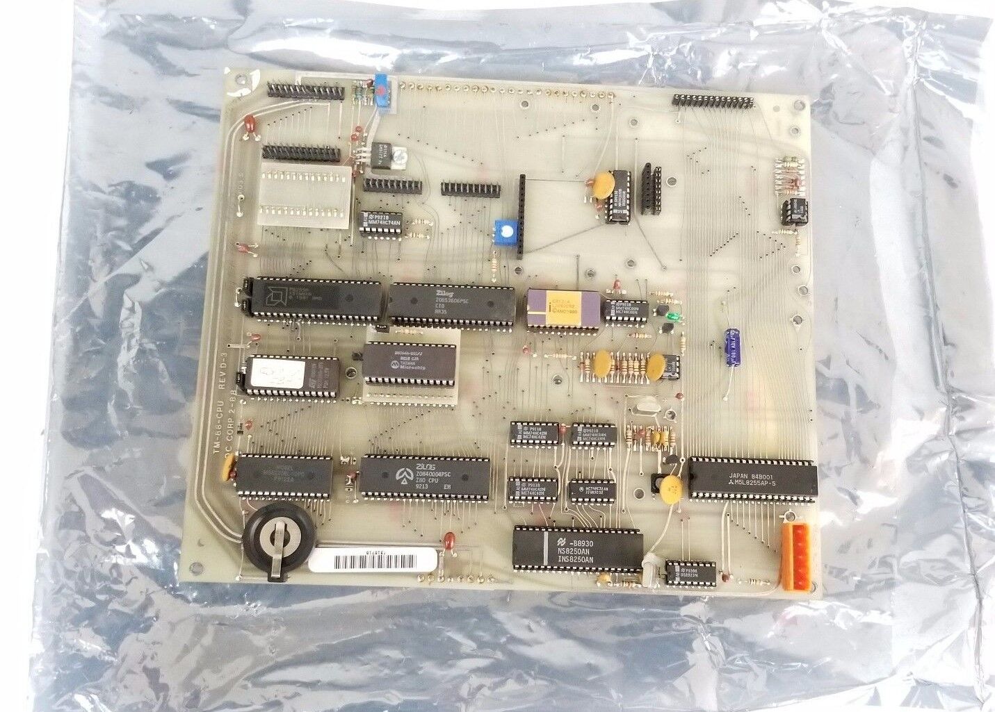 REPAIRED IDC TM-88-CPU REV. D-3 CONTROL BOARD TM88CPU TM88 CPU