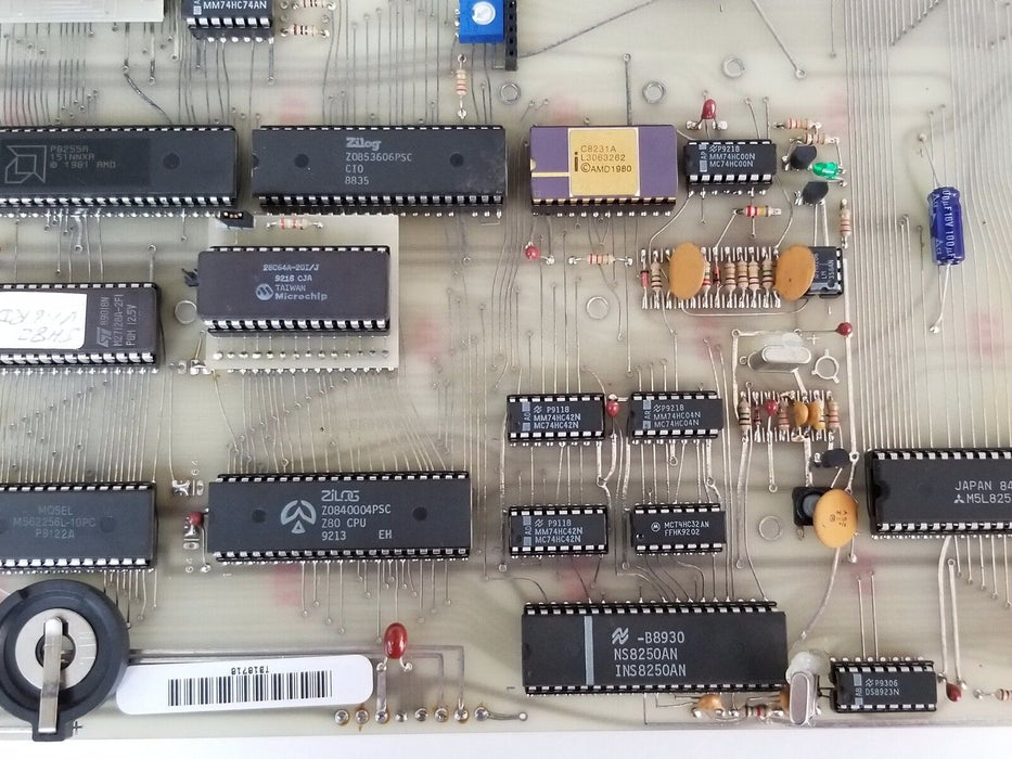REPAIRED IDC TM-88-CPU REV. D-3 CONTROL BOARD TM88CPU TM88 CPU