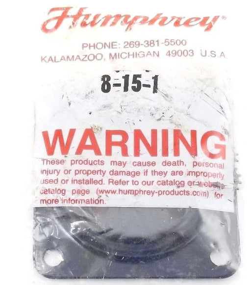 NEW HUMPHREY 8-15-1 INLET PLATE 4-BOLT, 8151