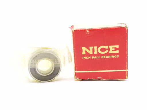 NIB NICE 1616DCTN BEARING SINGLE ROW 1/2IN ID 1 1/8IN OD 3/8IN WIDE, 1616-DCTN