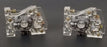 LOT OF 2 SQUARE D 9999-SX-6 CONTACT INTERLOCKS 9999SX6 SER. B