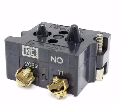 CUTLER HAMMER 10250T CONTACT BLOCK 250V MAX.