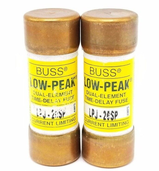 LOT OF 2 NEW COOPER BUSSMANN LPJ-20SP LOW-PEAK FUSES LPJ20SP