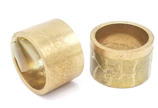 LOT OF 2 NEW SYMMCO SS4048-16 BRONZE SLEEVE BUSHINGS 1.1250''IDX1.5''ODX1.0'' L
