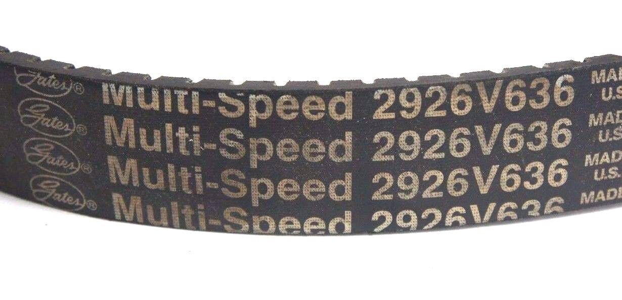 NEW GATES 2926V636 MULTI SPEED BELT