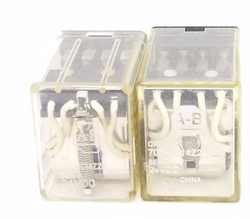 LOT OF 2 ALLEN BRADLEY RELAYS 700-HC14Z24 SER. A AND SER. B, 700HC14Z24