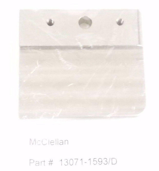 NEW MCCLELLAN 13071-1593/D ALUMINUM REPLACEMENT BRAKET