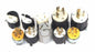 LOT OF 10 HUBBELL EAGLE LEVITON MISCELLANEOUS TWIST LOCK PLUGS AND RECEPTACLES