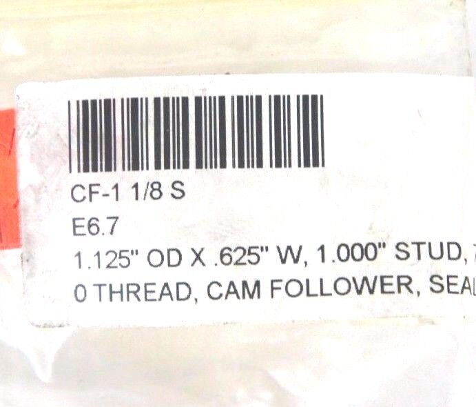 NEW TORRINGTON CF-1 1/8 S CAM FOLLOWER CF118S