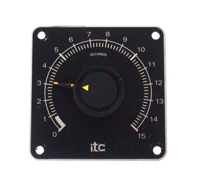ITC DP11001 0-15 SECONDS TIMER W/ AUTOTROL 730-0057A