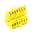 LOT OF 40 NEW GENERIC WPL7 YELLOW CONNECTORS E47048SP