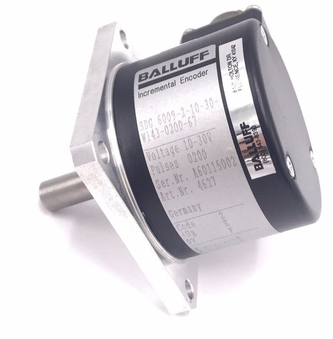 NEW BALLUFF BDG 6009-2-10-30-W143-0200-67 INCREMENTAL ENCODER 10-30V
