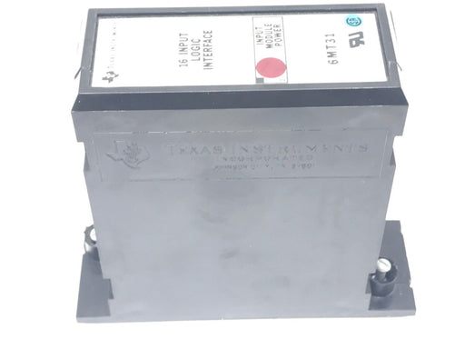 TEXAS INSRUMENTS 6MT31 INPUT MODULE 16POINT LOGIC INTERFACE