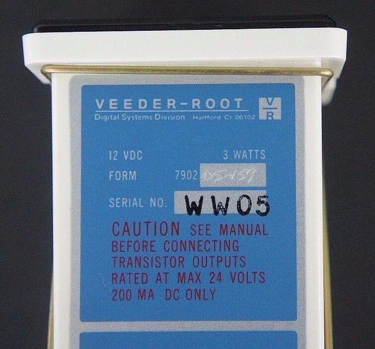 NIB VEEDER-ROOT 790205-157 COUNTER MODULE 12VDC, 3 WATT, 790205157