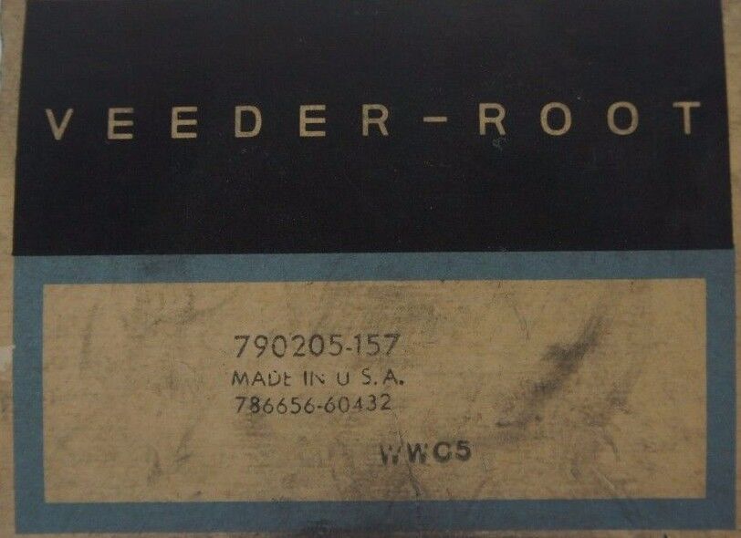 NIB VEEDER-ROOT 790205-157 COUNTER MODULE 12VDC, 3 WATT, 790205157
