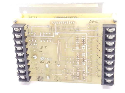 DORADO 1286B ISS 3 CONTROL BOARD W/ MODEL 318 FREQ. C, CODE: 85.03.012