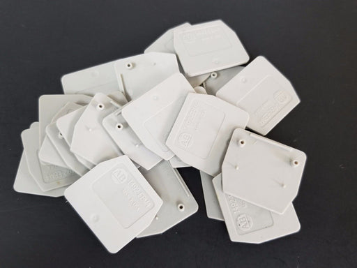 LOT OF 22 ALLEN BRADLEY 1492EBM4 END BARRIER 1492-EBM4 GREY