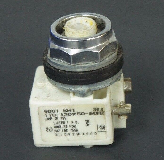 SQUARE D 9001-KM1 PILOT LIGHT MODULE SER. G, 9001KM1