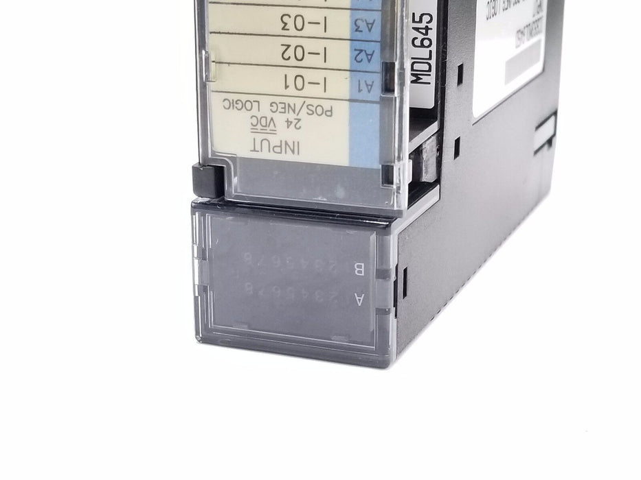 GE FANUC IC693MDL645D INPUT MODULE 24VDC 16PT POS/NEG LOGIC