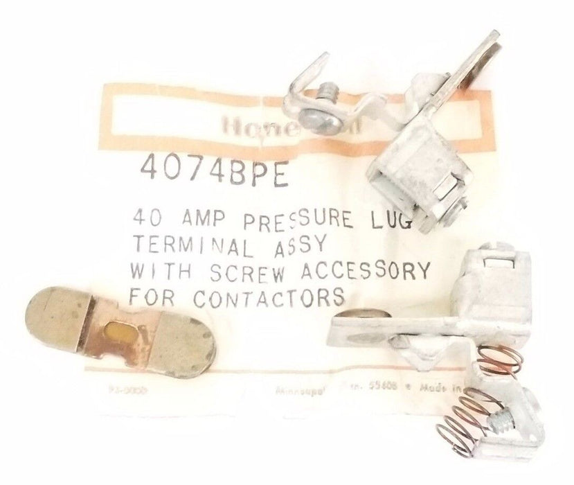 NEW HONEYWELL 4074BPE PRESSURE LUG ASSEMBLY 40AMP