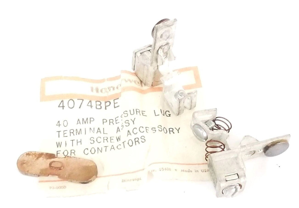 NEW HONEYWELL 4074BPE PRESSURE LUG ASSEMBLY 40AMP