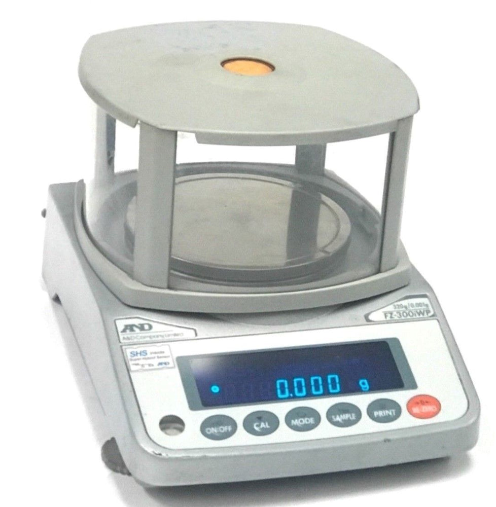 A&D FZ-iWP SERIES PRECISION BALANCE FZ-300iWP 320g x 0.001 g SUPER HYBRID SENSOR