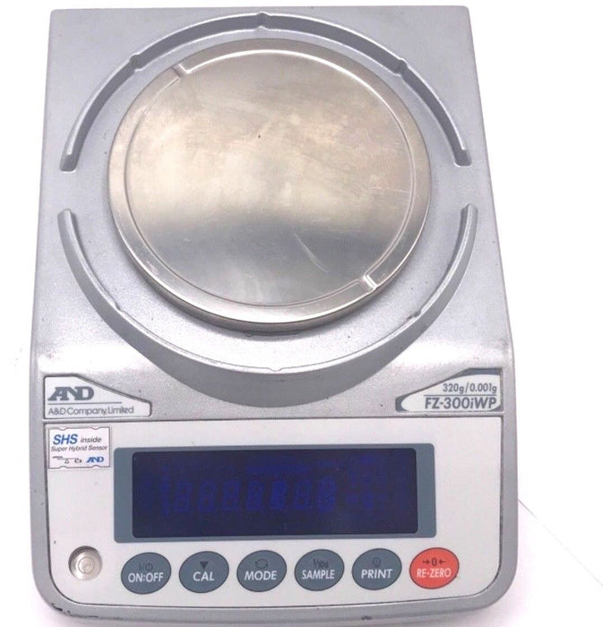 A&D FZ-iWP SERIES PRECISION BALANCE FZ-300iWP 320g x 0.001 g SUPER HYBRID SENSOR