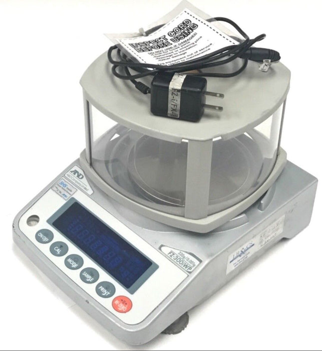 A&D FZ-iWP SERIES PRECISION BALANCE FZ-300iWP 320g x 0.001 g SUPER HYBRID SENSOR