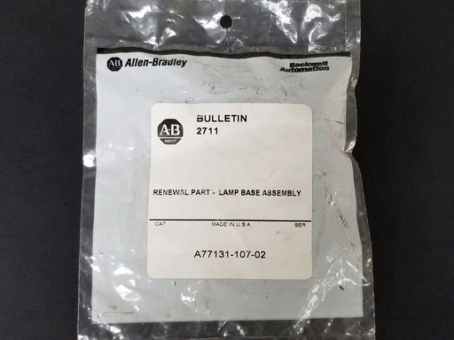 NEW ALLEN BRADLEY A77131-107-02 LAMP BASE ASSEMBLY A7713110702