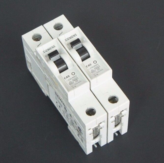 Interruttore Siemens MCB 40 Amp 5SX41 Tipo B Monopolare 40A 5SX41 B40 5SX21