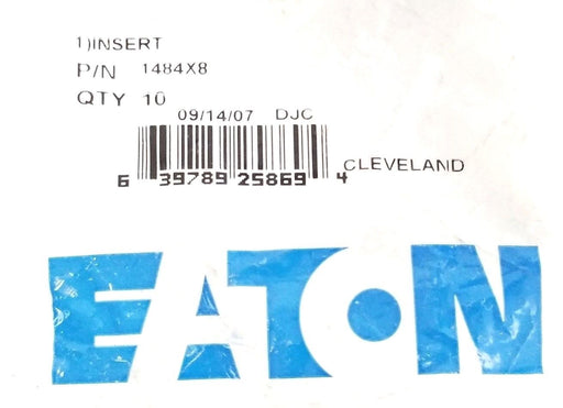 NEW EATON WEATHERHEAD 1484X8 INSERTS 1/2" TUBE BAG OF 10