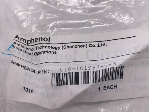 AMPHENOL PT06A8-3S-SR CIRCULAR CONNECTOR MINIATURE CYLINDRICAL U10-101987-083