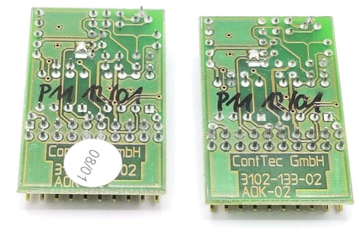 LOT OF 2 CONTEC GMBH 3102-133-02 BOARDS AOK-02