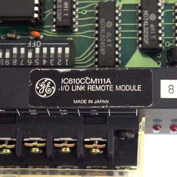 GENERAL ELECTRIC IC610CCM111A I/O LINK REMOTE MODULE
