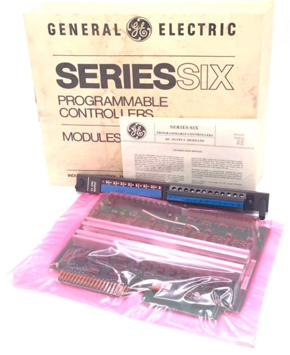 NEW GE SERIES SIX IC600BF902A SINK OUTPUT MODULE 24VDC, 2 AMP