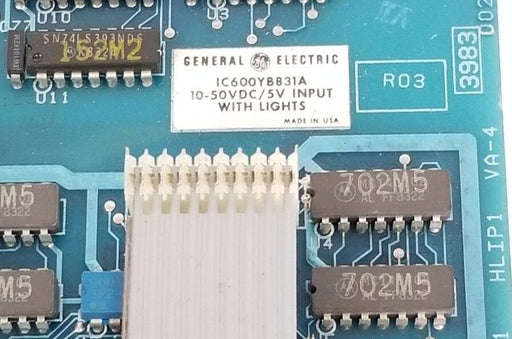 GE FANUC IC600YB831A INPUT MODULE 10-50VDC SERIES SIX 44A717558-G01