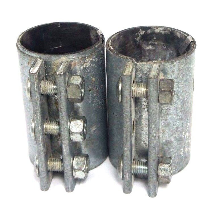 LOT OF 2 MORRIS 3-3C COUPLINGS 88.9 MM OD FITS 3.50 OD 33C