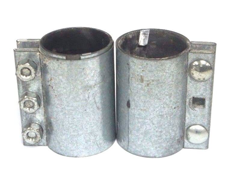 LOT OF 2 MORRIS 3-3C COUPLINGS 88.9 MM OD FITS 3.50 OD 33C