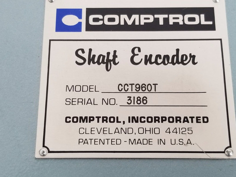 COMPTROL SHAFT ENCODER MODEL: CCT960T