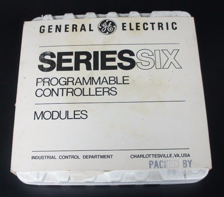 NIB GENERAL ELECTRIC IC600YB804A 115 AC-DC INPUT MODULE W/ IC600FP804A FACEPLATE